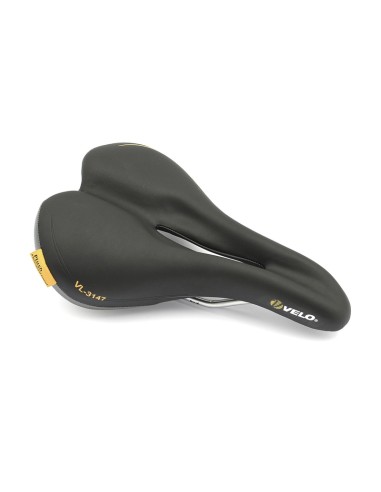 VELO Bicycle Saddle Zone cut Black Male