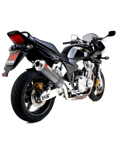 Carbon round section exhaust