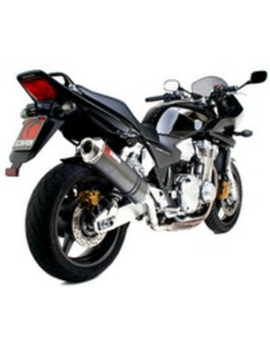 Oval section carbon exhaust