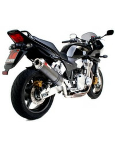 Oval section carbon exhaust