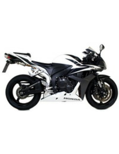 Oval section carbon exhaust