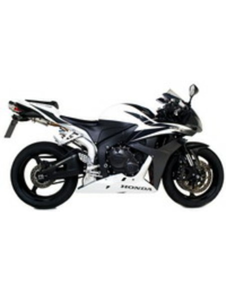 Oval section carbon exhaust