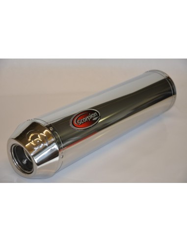 Round section stainless exhaust