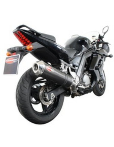 Carbon round section exhaust