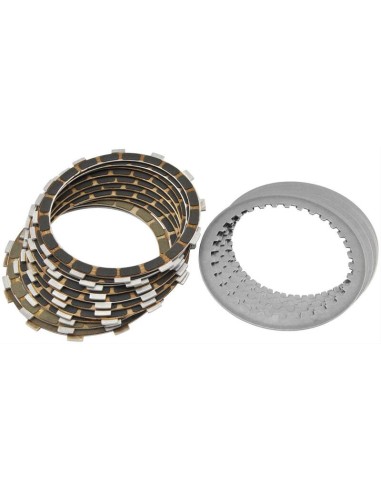 BARNETT Steel Clutch Plates + Friction Clutch Plates Set - Carbon Fiber