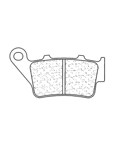 CL BRAKES Street Sintered Metal Brake pads - 2353S4