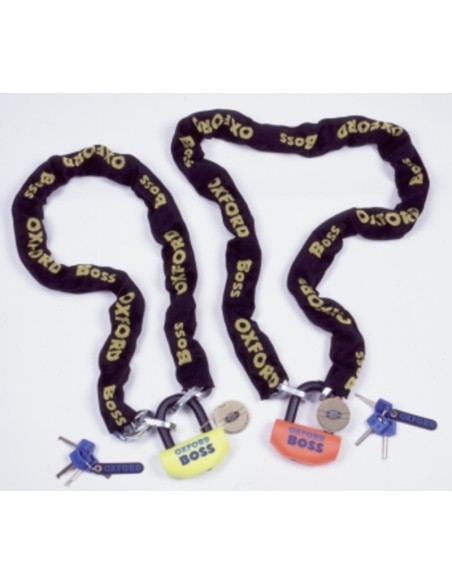 OXFORD 16mm Big Boss+ Chain Lock - 2m x 12mm