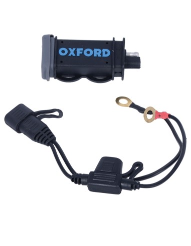 OXFORD USB Fused Power Charging Kit 2,1A