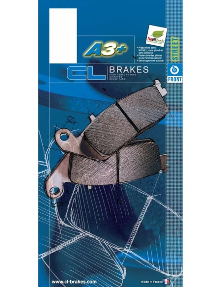 CL BRAKES Street Sintered Metal Brake pads - 2360A3+