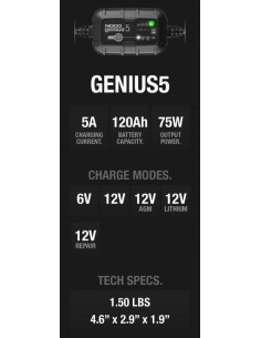 NOCO Genius5 Smart Battery... 2