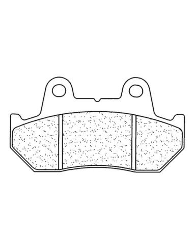 CL BRAKES Street Sintered Metal Brake pads - 2382A3+