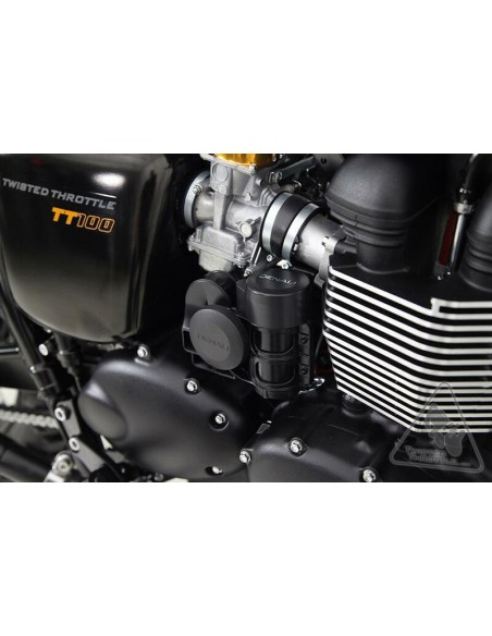 DENALI Soundbomb Horn Mount Triumph Bonneville/Thruxton