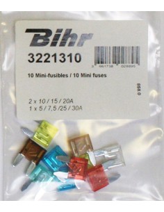BIHR Mini-fuses Set 10pc 2