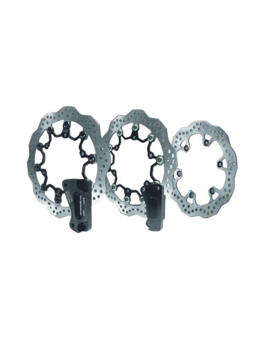 NG BRAKES Wave Floating Oversized Brake Disc Kit