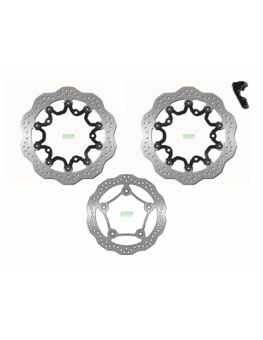 NG BRAKES Wave Floating Oversized Brake Disc Kit