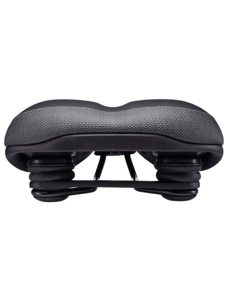 Șa de bicicletă VELO Cruiser confort cu arc Negru ArcTech de înaltă densitate