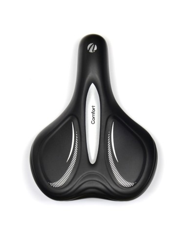 VELO Bike Saddle Cruiser comfort Black Zone cut