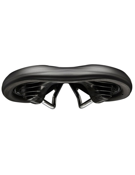 VELO Bike Saddle Cruiser comfort Black Zone cut