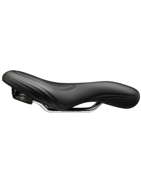VELO Bike Saddle Cruiser comfort Black Zone cut