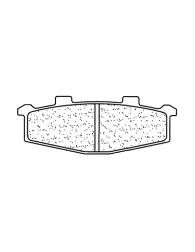 CL BRAKES Street Sintered Metal Brake pads - 2389A3+