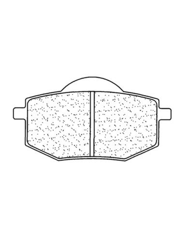 CL BRAKES Street Sintered Metal Brake pads - 2392A3+