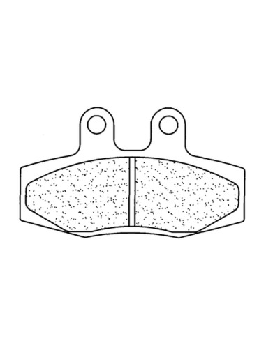 CL BRAKES Placute de frana din metal sinterizat stradal - 2399A3+