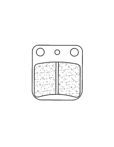 CL BRAKES Street Sintered Metal Brake pads - 2408A3+