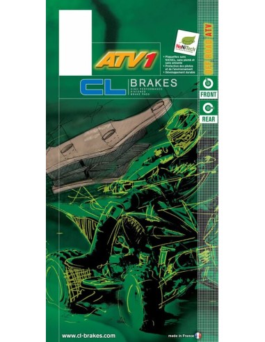 CL BRAKES ATV Sintered Metal Brake...