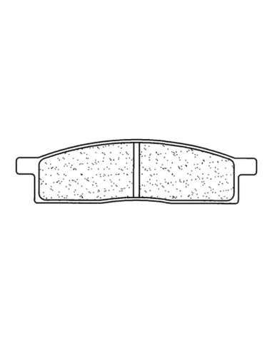 CL BRAKES Off-Road Sintered Metal Brake pads - 2424MX10