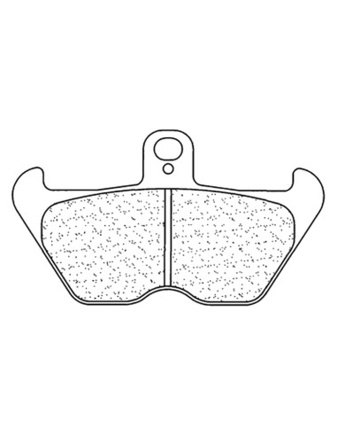 CL BRAKES Street Sintered Metal Brake pads - 2430A3+