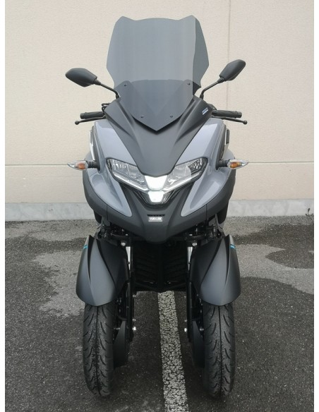 V PARTS Windshield High Protection Smoked Black - Yamaha Tricity 300