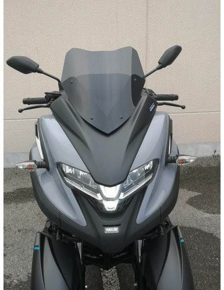 Parbriz Racing VP ART S fumuriu negru - Yamaha Tricity 300