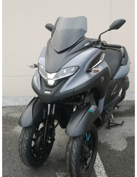Parbriz Racing VP ART S fumuriu negru - Yamaha Tricity 300