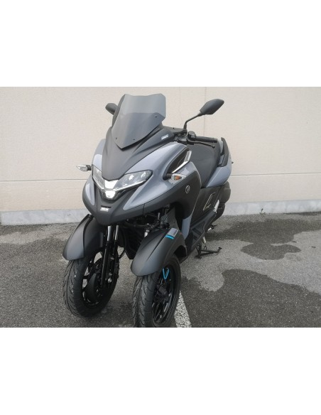 Parbriz Racing VP ART S fumuriu negru - Yamaha Tricity 300