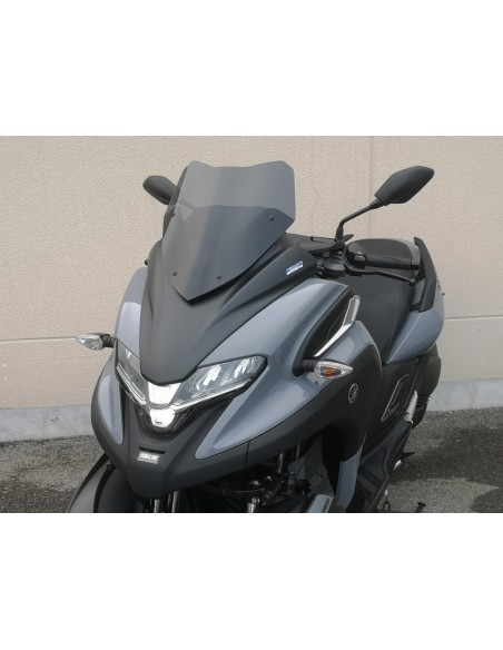 Parbriz Racing VP ART S fumuriu negru - Yamaha Tricity 300