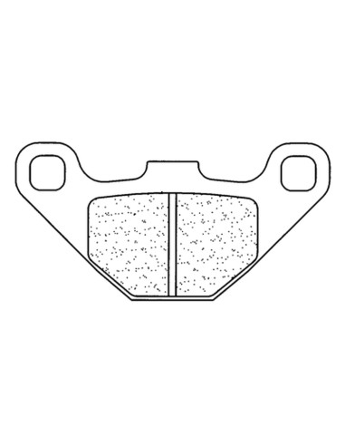 CL BRAKES Off-Road Sintered Metal Brake pads - 2466MX10