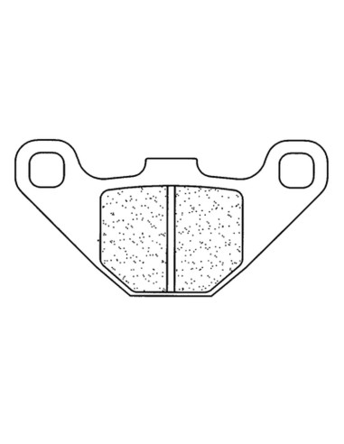 CL BRAKES Placute de frana din metal sinterizat stradal - 2469A3+