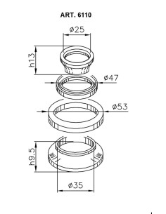 BUZZETTI Steering Bearings