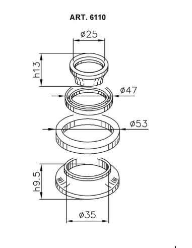 BUZZETTI Steering Bearings