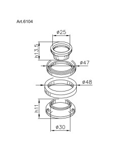 BUZZETTI Steering Bearings
