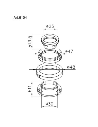 BUZZETTI Steering Bearings