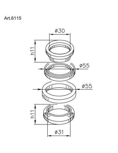 BUZZETTI Steering Bearings