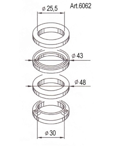 BUZZETTI Steering Bearings