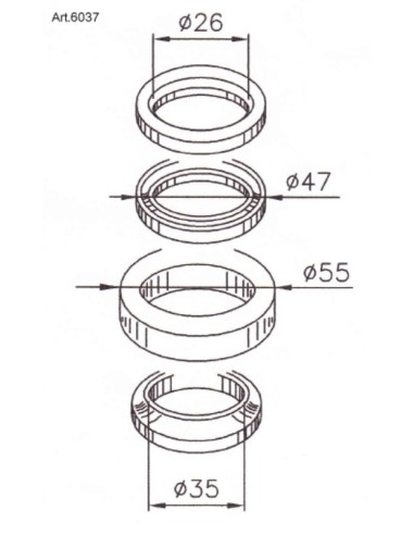 BUZZETTI Steering Bearings