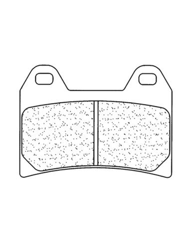 CL BRAKES Street Sintered Metal Brake pads - 2539A3+