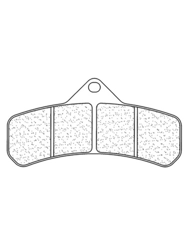 CL BRAKES Racing Sintered Metal Brake pads - 2586C60