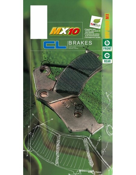 CL BRAKES Off-Road Sintered Metal Brake pads - 2601MX10