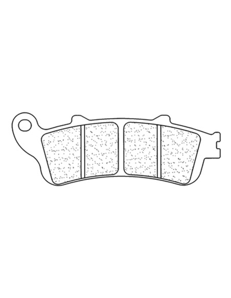 CL BRAKES Street Sintered Metal Brake pads - 2602A3+