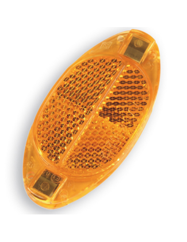 V BIKE Set Of Bicycle Side Reflectors. Amber