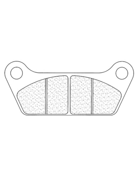 CL BRAKES Street Sintered Metal Brake pads - 2702RX3